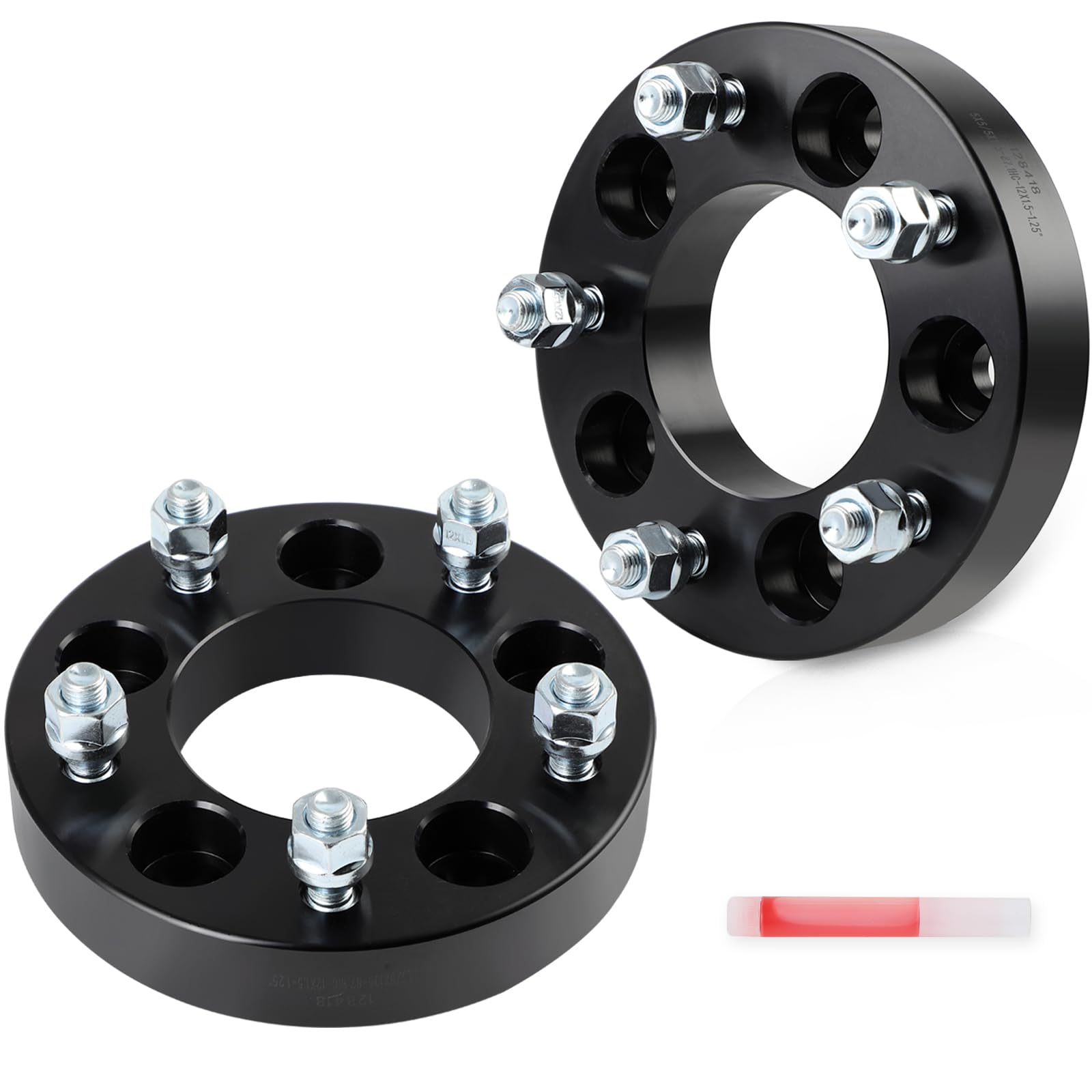SCITOO 1.25 inch Wheel Spacers Adapters 5x5 to 5x135 with 87.1mm 12x1.5