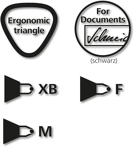 Miniatura 14 de Schneider Slider Edge XB (extraancho), 0.055in, barril azul claro, tinta azul, caja de 10 bolígrafos (152203)