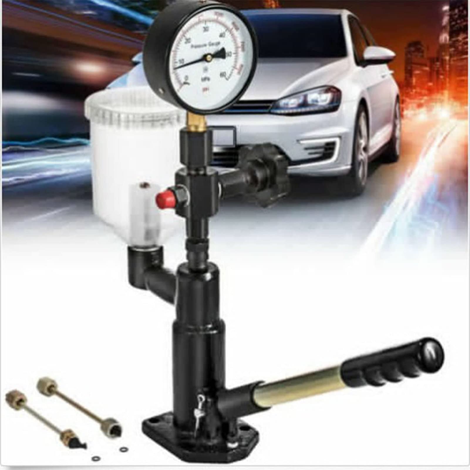 Combinación CR-C Multifunción Diesel Common Rail Inyector Tester S60H Limpiador de inyectores y Tester Drive Herramienta de reparación de Combustible para inyectores electromagnéticos