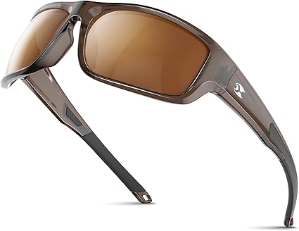 suoso Sports Polarized Sunglasses for Men: Women UV400 Protection Wrap Around Sun Glasses for Fishing Golf Running Driving