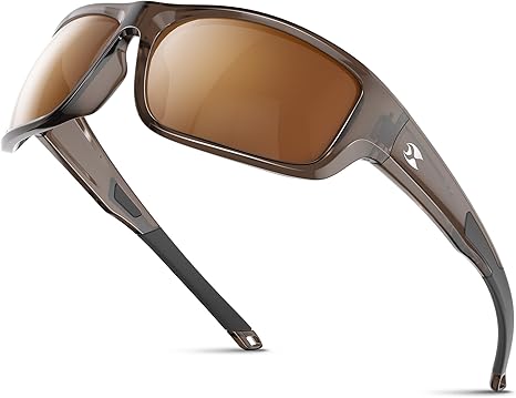 suoso Sports Polarized Sunglasses for Men: Women UV400 Protection Wrap Around Sun Glasses for Fishing Golf Running Driving