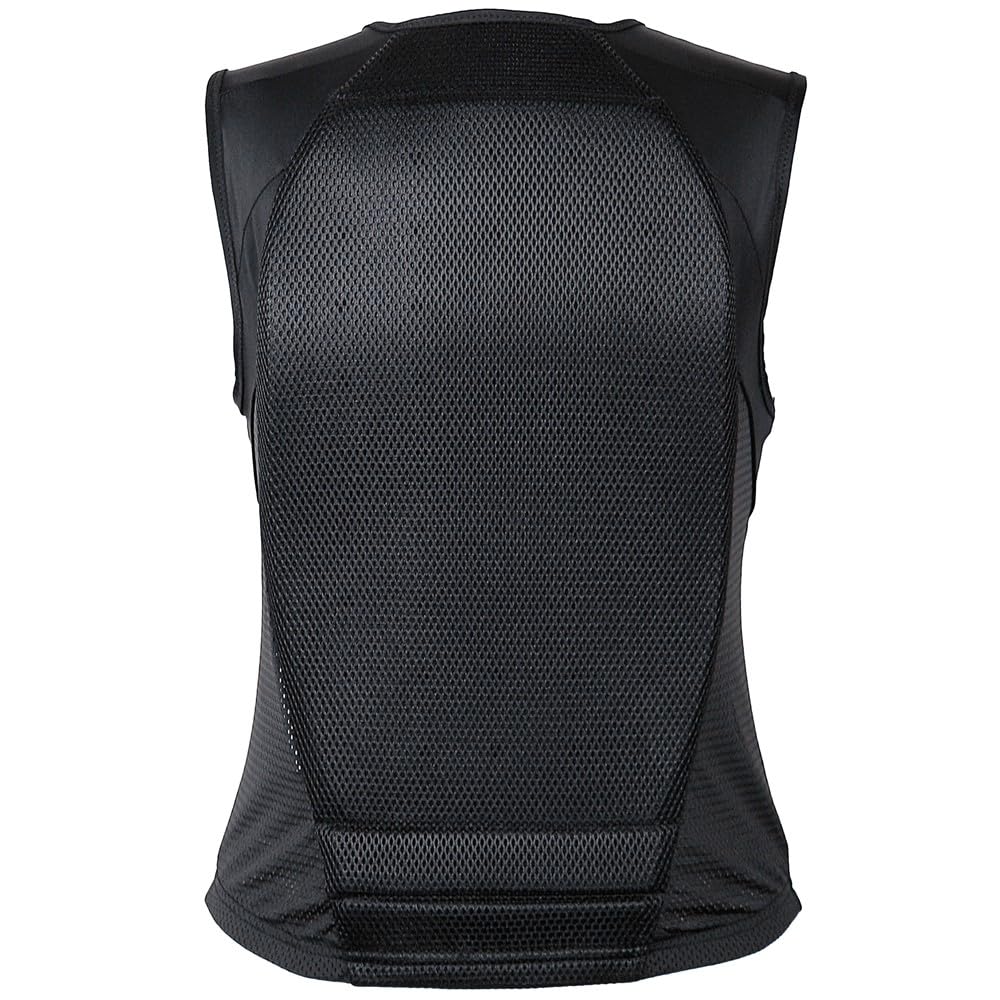 Amesbichler Protection dorsale - Gilet de sécurité pour l'équitation - Confortable à porter - Noir