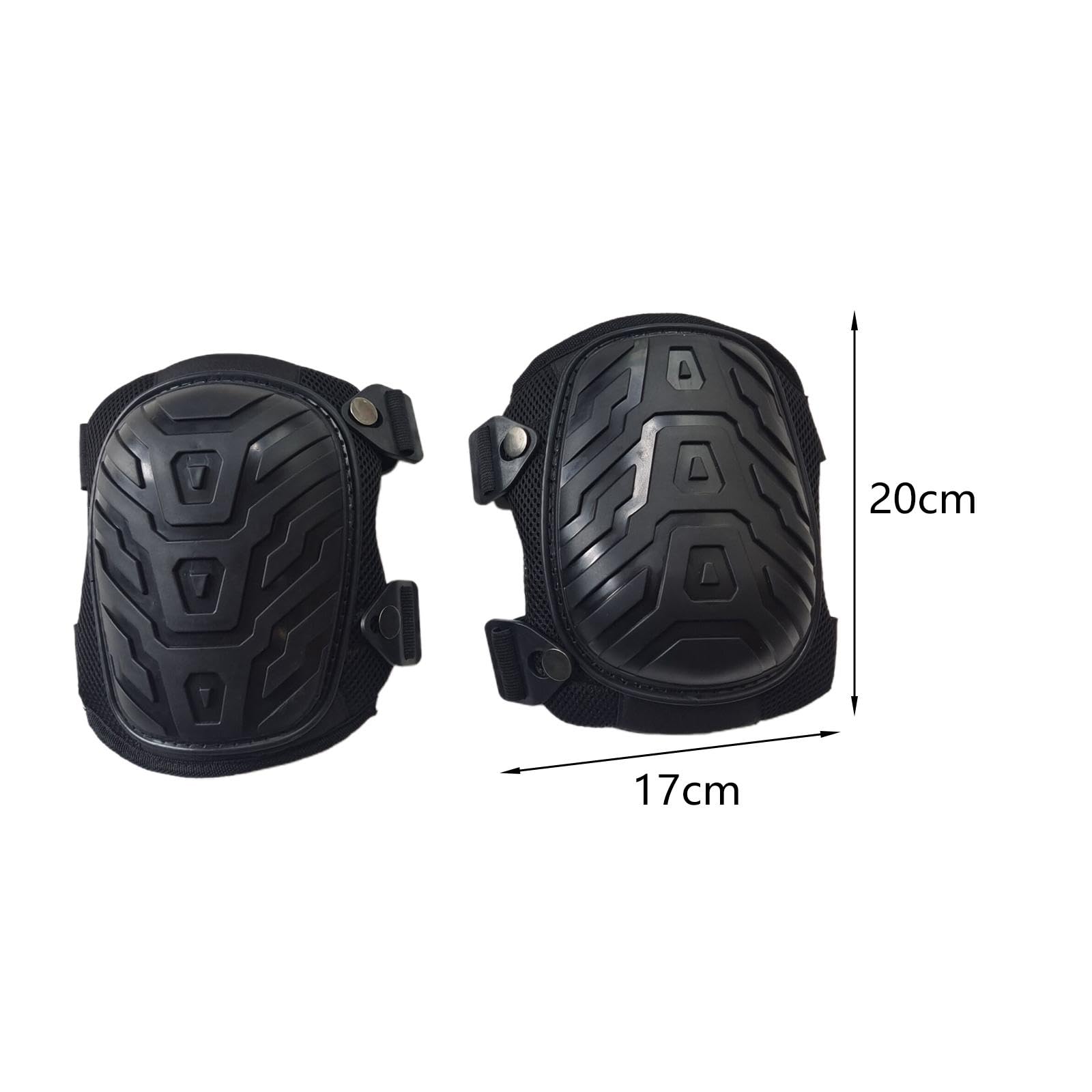 Colcolo Protège-Tibias pour Genoux de vélo, 2 pièces, Protection intérieure Douce et Respirante, genouillères de Travail, Construction de genouillères pour
