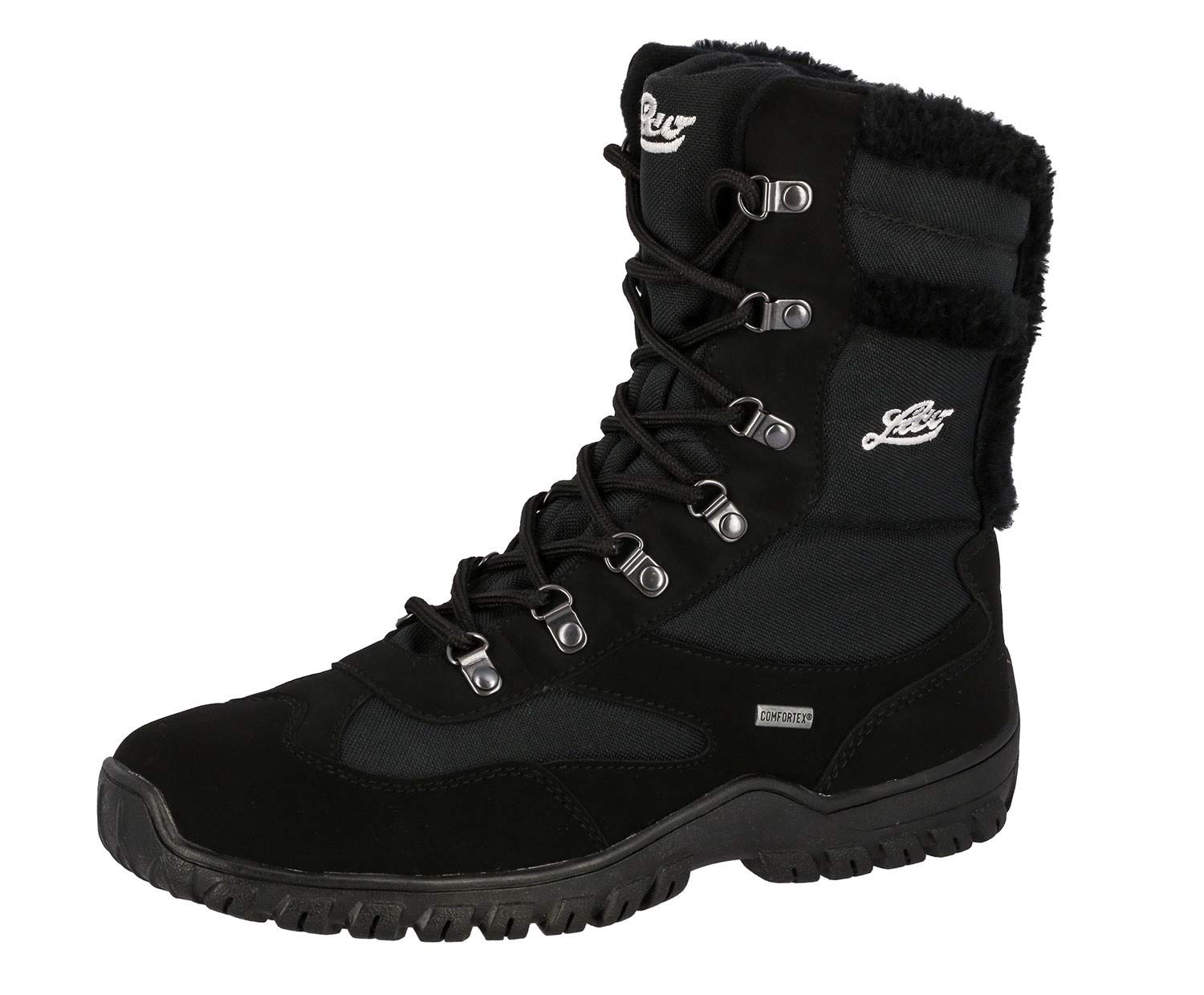Lico Saskia, Women’s Snow Boots Snow Boots, Black (Black/Grey), 6.5 UK (40 EU)