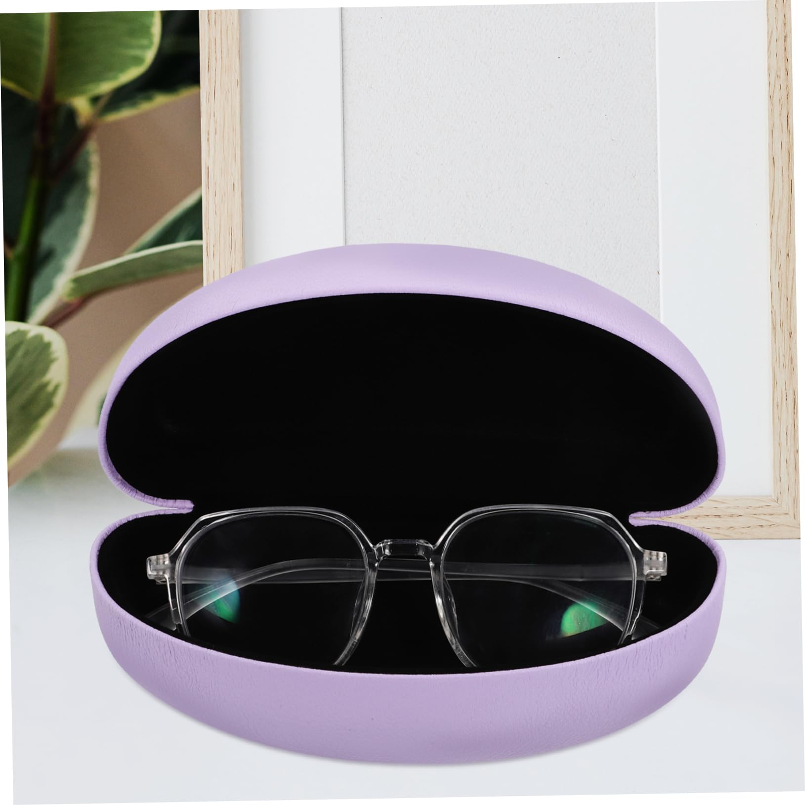 4 Stück Sonnenbrillenetui Trendige Über Brille Brillenetuis Für Damen Brillenetui Für Herren Etuis Für Brillen Fräulein Hart Gläser Eisenblech