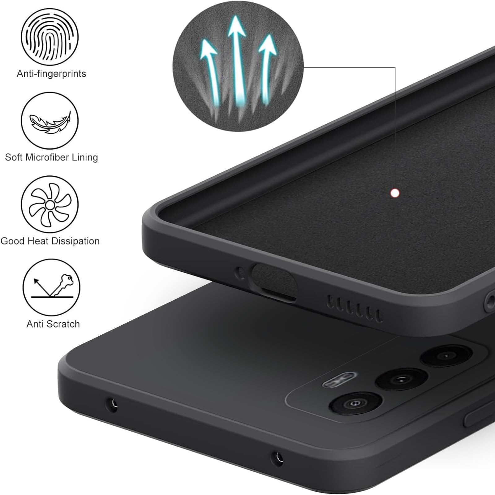 Cover Per Oppo A53 / A53s - Custodia TPU Con Effetto Gradiente Rosa/Verde, Angoli Rinforzati, Ultra Sottile