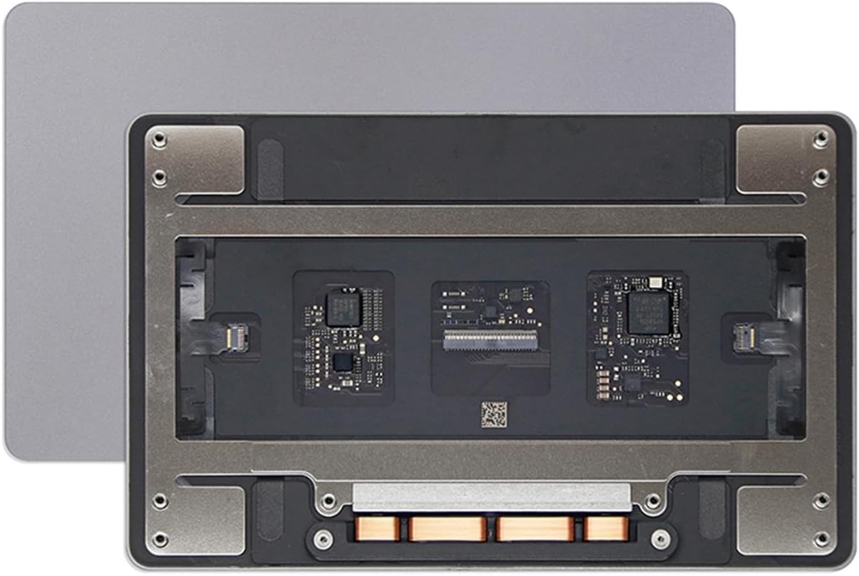 A2442 Trackpad Replacement for MacBook Pro (14-inch,M1,2021) Force Touch Touchpad with Cable and Screws Tool Kit EMC 3650 Late 2021 Year 661-23551 661-23552 (Space Grey)