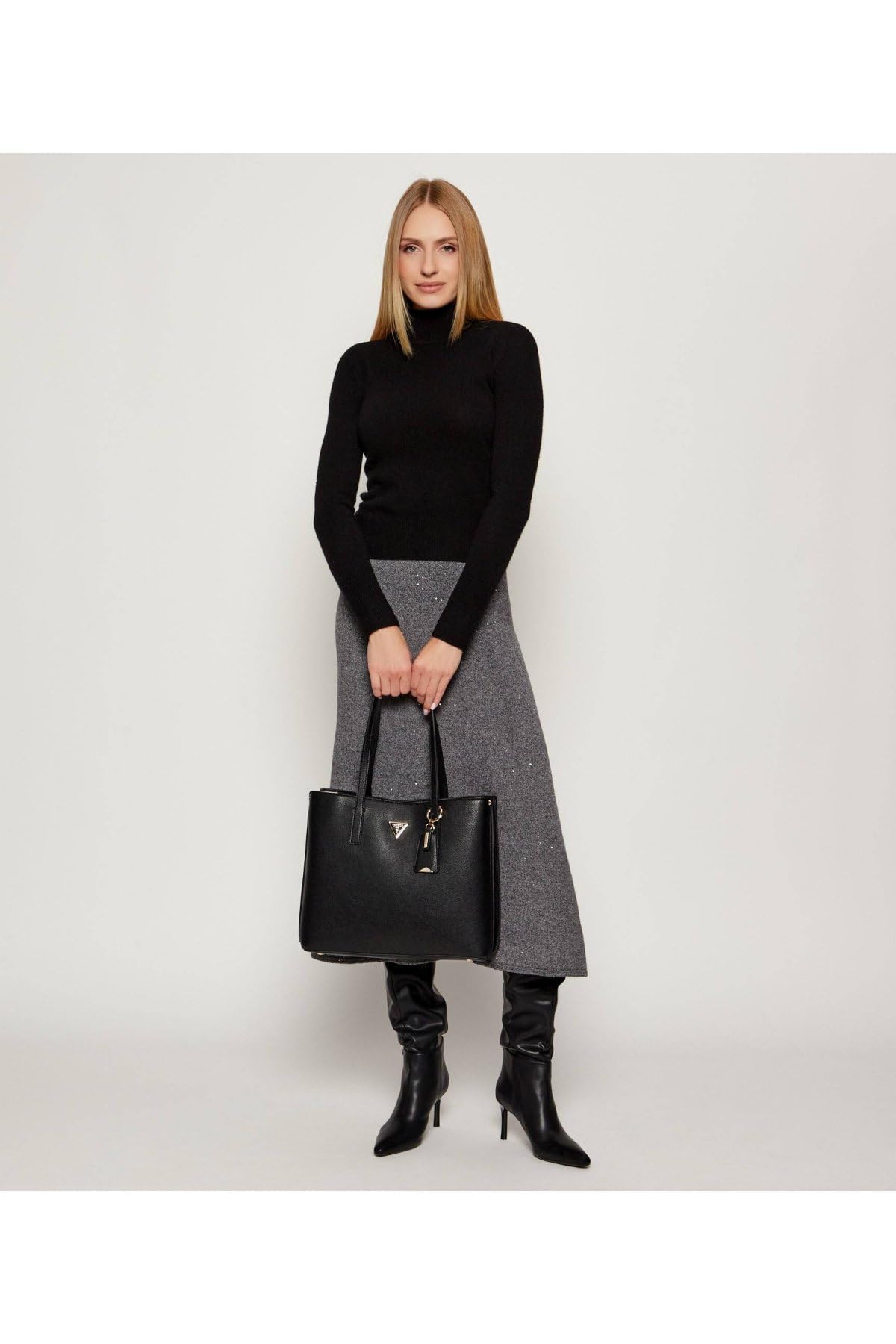 GUESS Sac porté épaule jeans-Femme-HWBG69 74230
