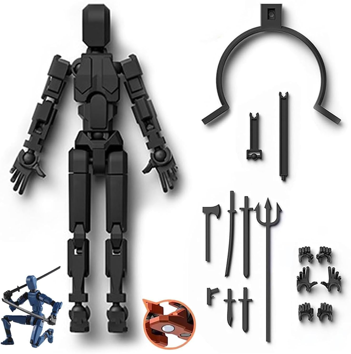 Amazon.co.jp: ダミー 13 アクションフィギュア マグネットセット T13