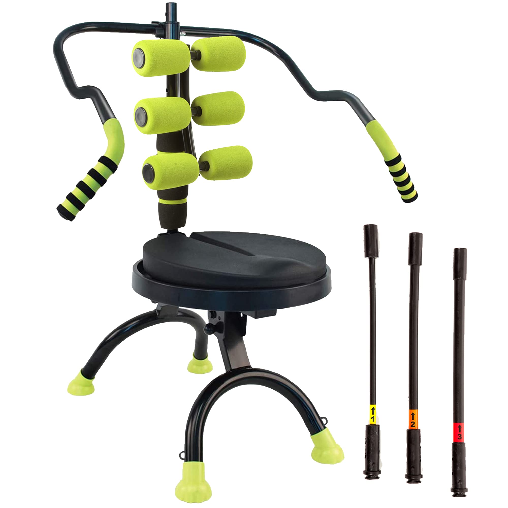 AB Doer 360 PRO - The Abs Workout Equipment for Total Core Exercise, Fat Burning, Toning and Fitness at Home