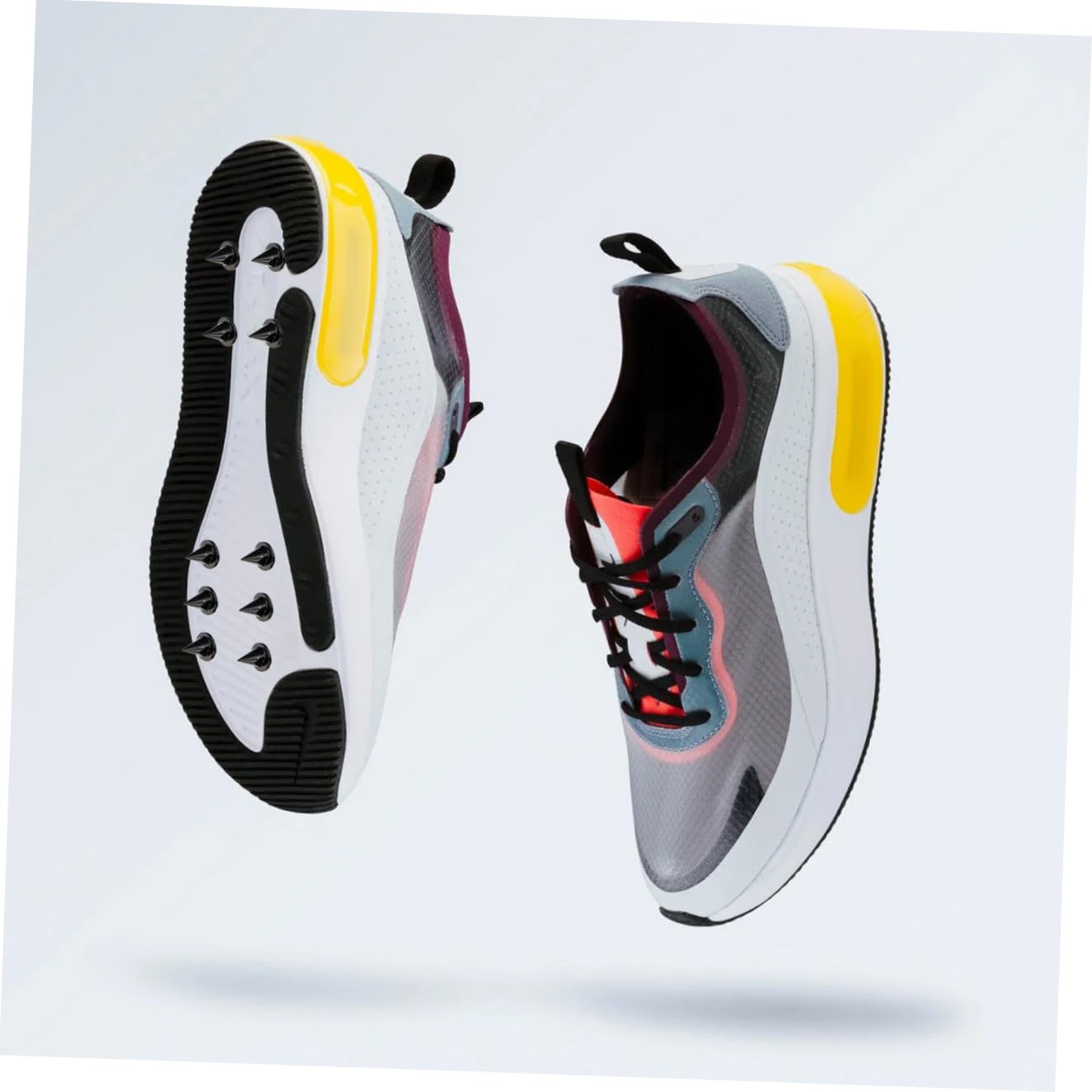 Toddmomy Chiodi Antiscivolo per Scarpe Golf Chiodi Carbonio con Chiave per Scarpe Corsa Maggiore Traction e Stabilità Terreno