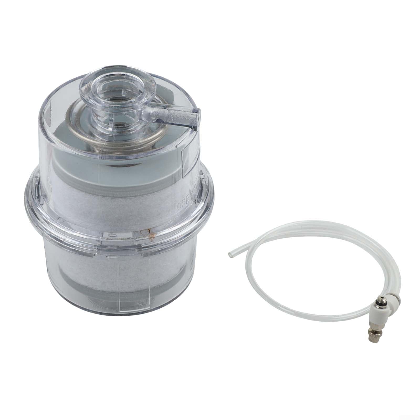 Dispositivo de eliminación de niebla de aceite para filtro de escape de bomba de vacío KF25/Kfor para f40 Shell transparente de alta resistencia 95% eficiencia de filtración grado industrial
