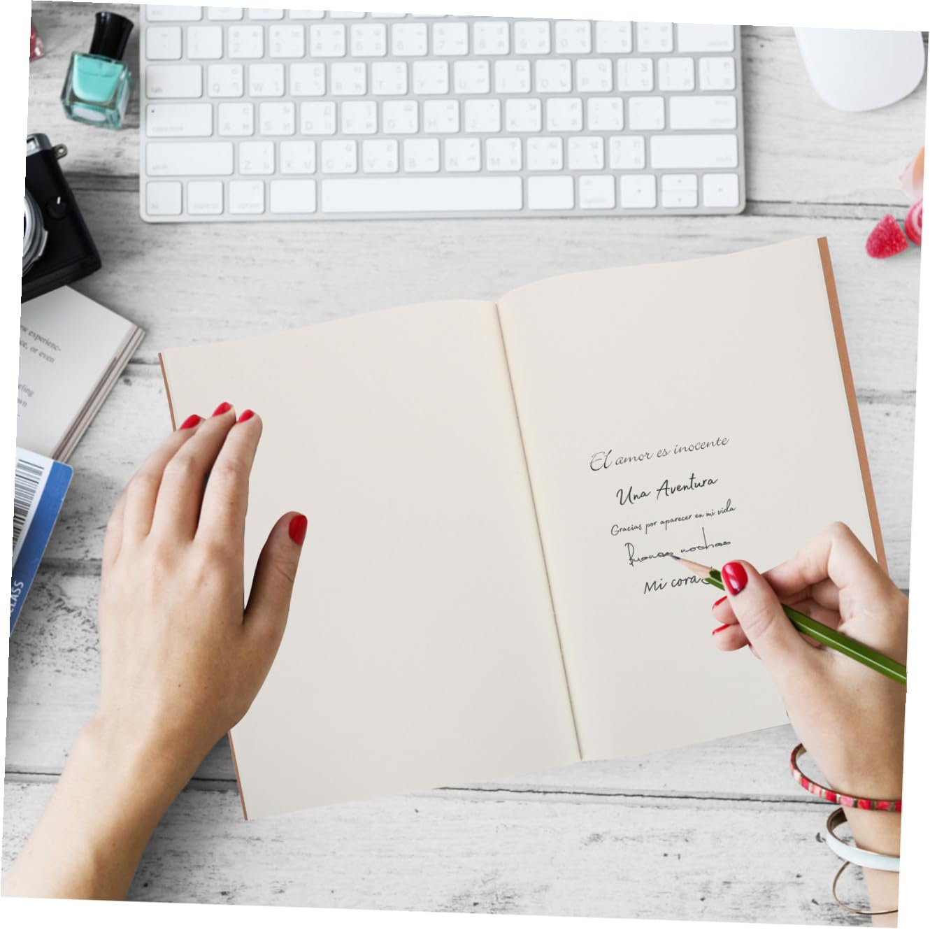 DOITOOL Cuaderno de Bocetos sin Líneas de Papel, 5 Unidades, 36 Hojas por Libro, Páginas Versátiles para Dibujar, Estudiar y Viajar