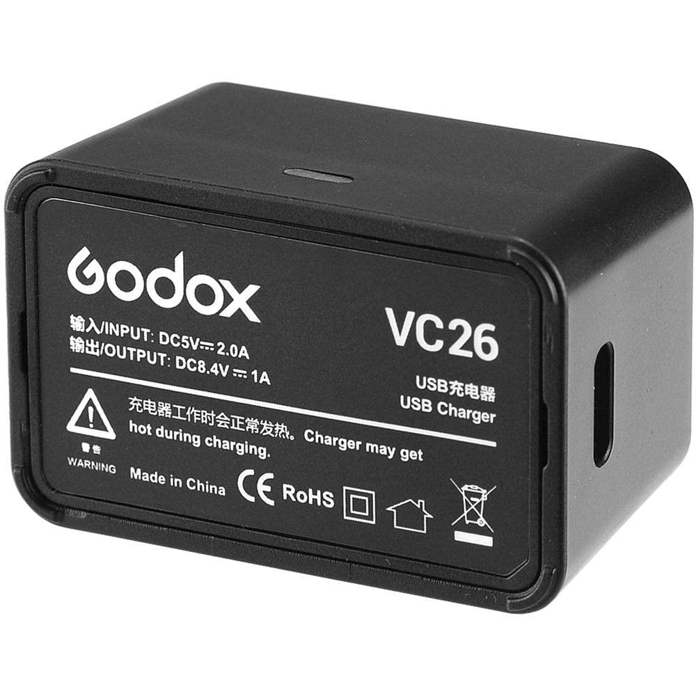 Godox VC26 USB Charger for V1 Marca Godox