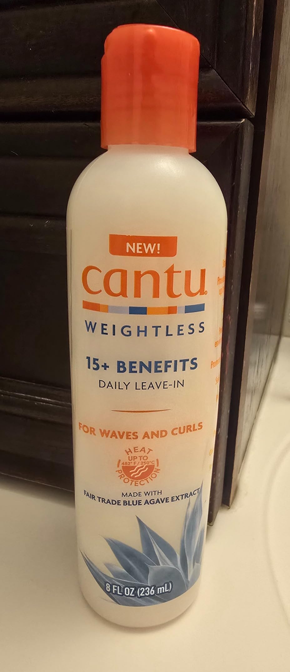 Cantu Weightless Daily Leave-In Cream, 8 fl oz