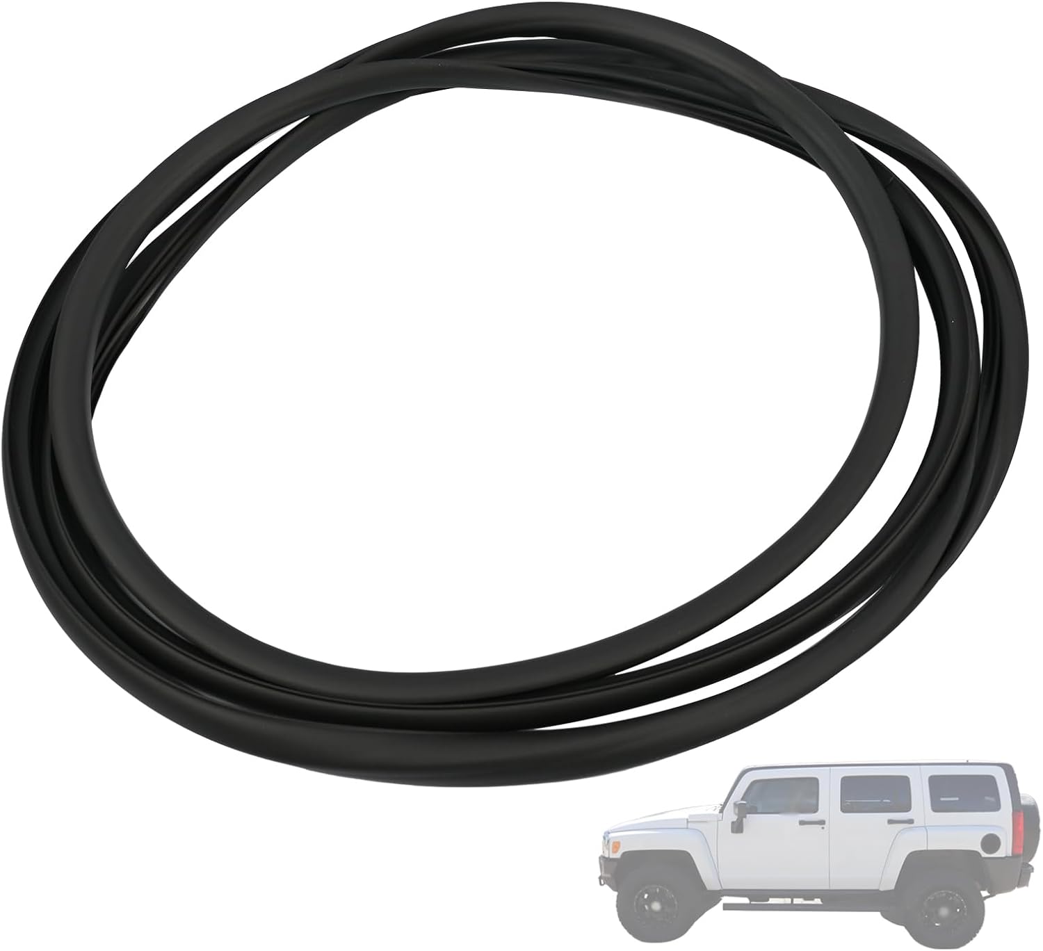 15242781 Sunroof Weatherstrip Glass Seal Compatible with Hummer H3 H3T 2006 2007 2008 2009 2010 Sun Roof Window Seal