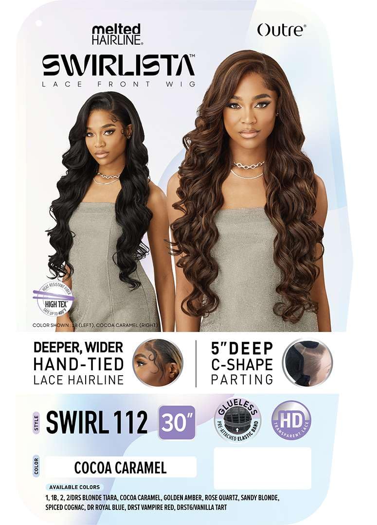 Amazon.com : Outre Lace Front Wig - Melted Hairline - Swirlista