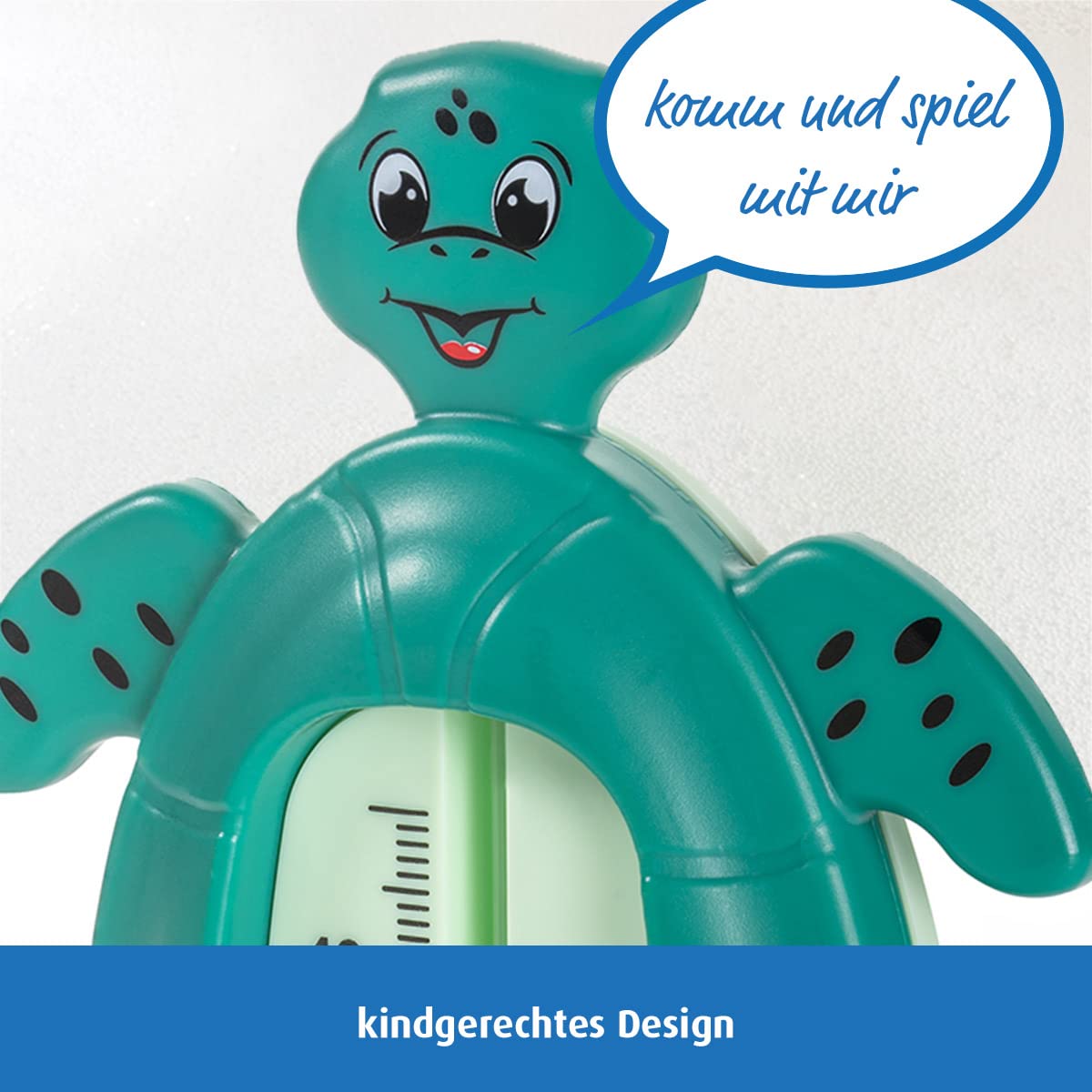 Reer GmbH 24053 Termometro da Bagno per Bambini, a Prova di Bambino, Verde