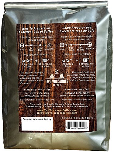 Two Volcanoes Whole Bean Coffee - 5 Lbs miniatura 2