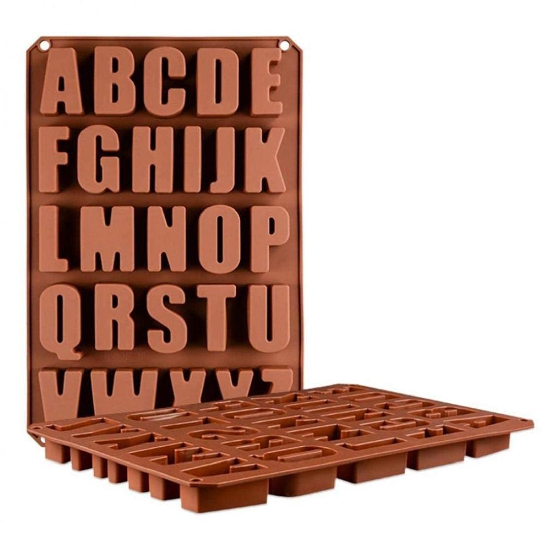 Alphabet Letters Chocolate Silicone Mould Cake Mold Candy Fondant Molds Baking Accessories Kitchen Baking Mould