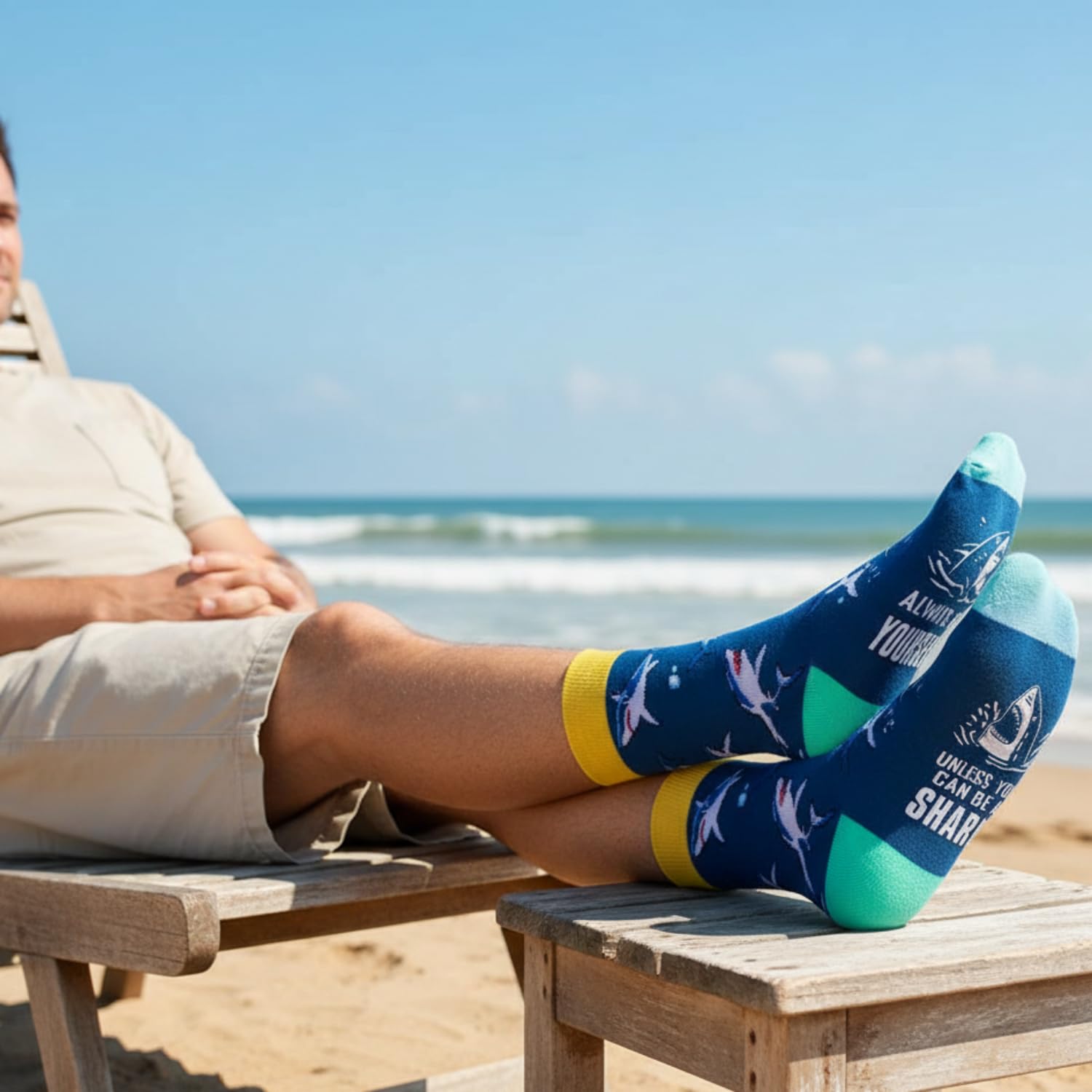HAPPYPOP Animal Gifts for Women Men - Jellyfish Turtle Socks Penguin Frog Axolotl Gifts
