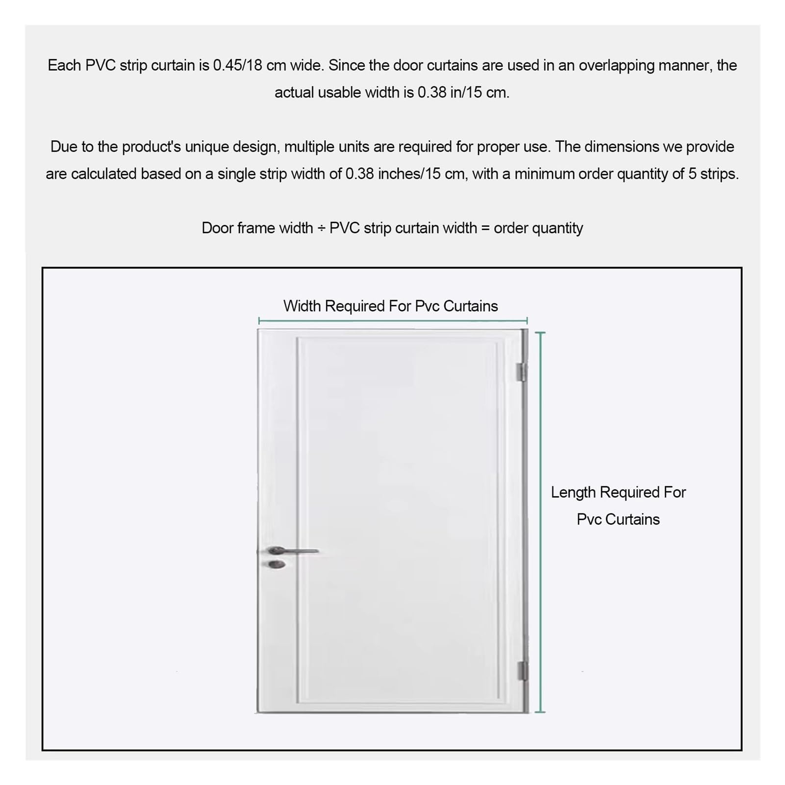 Convient Aux Chambres Froides D'entrepôt Rideau À Lanières en PVC Convient pour Le Garage Débarras Rideau A Lamelles Stores Verticaux(29.53x114.17in/0.75x2.9m)