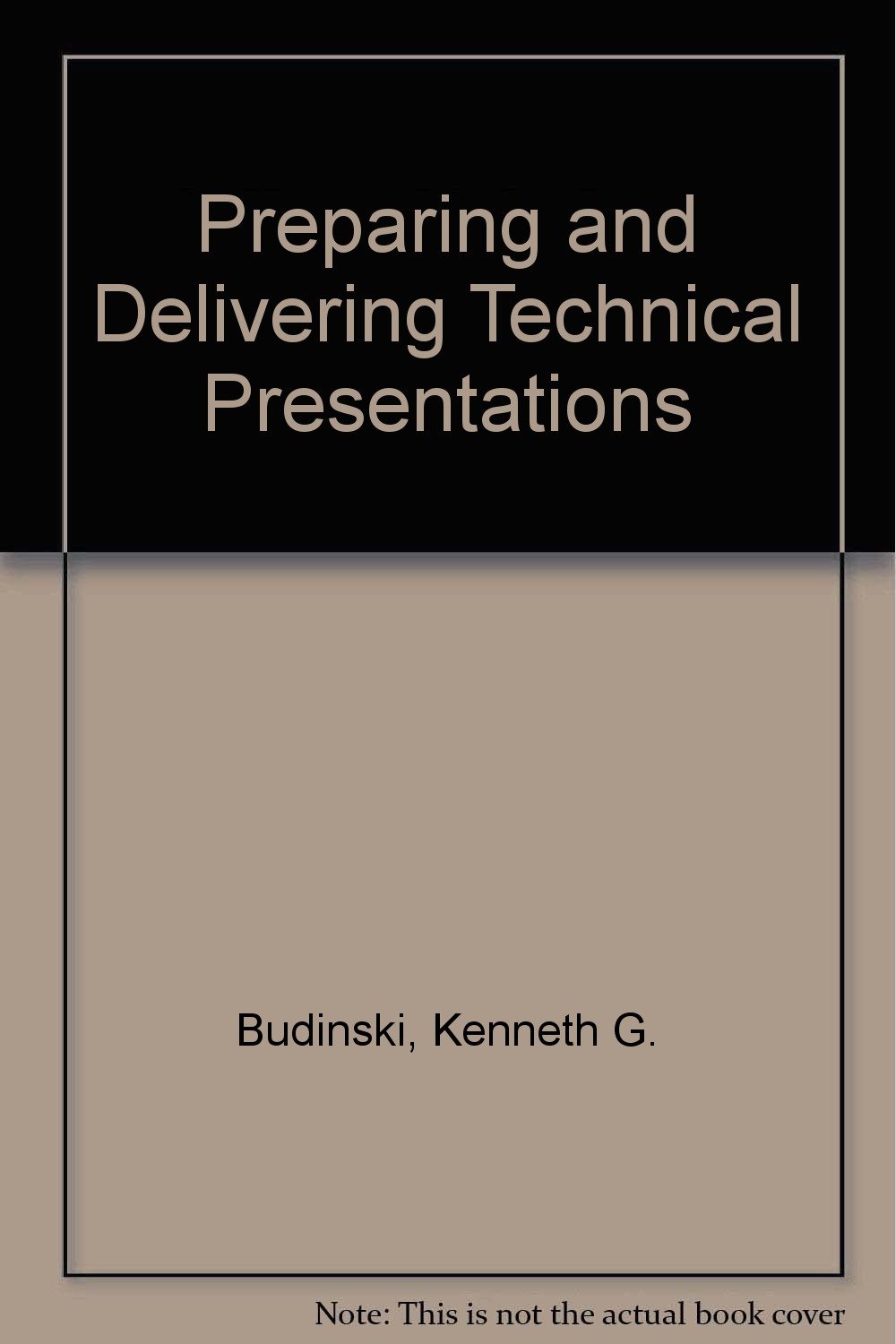 Buy Preparing and Delivering Technical Presentations — BookShops.in