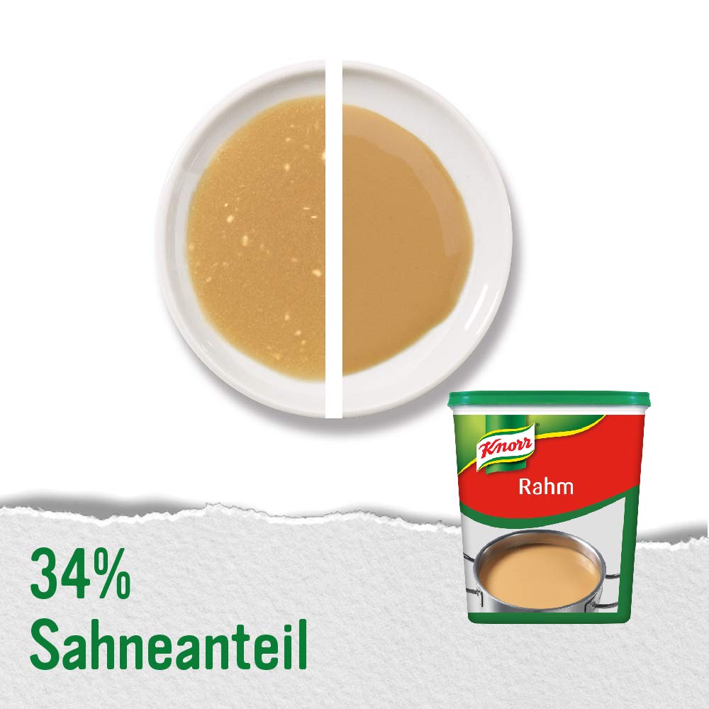 Knorr Rahmsauce (cremig, auch als Saucenbinder) 1er Pack (1 x 1 kg)