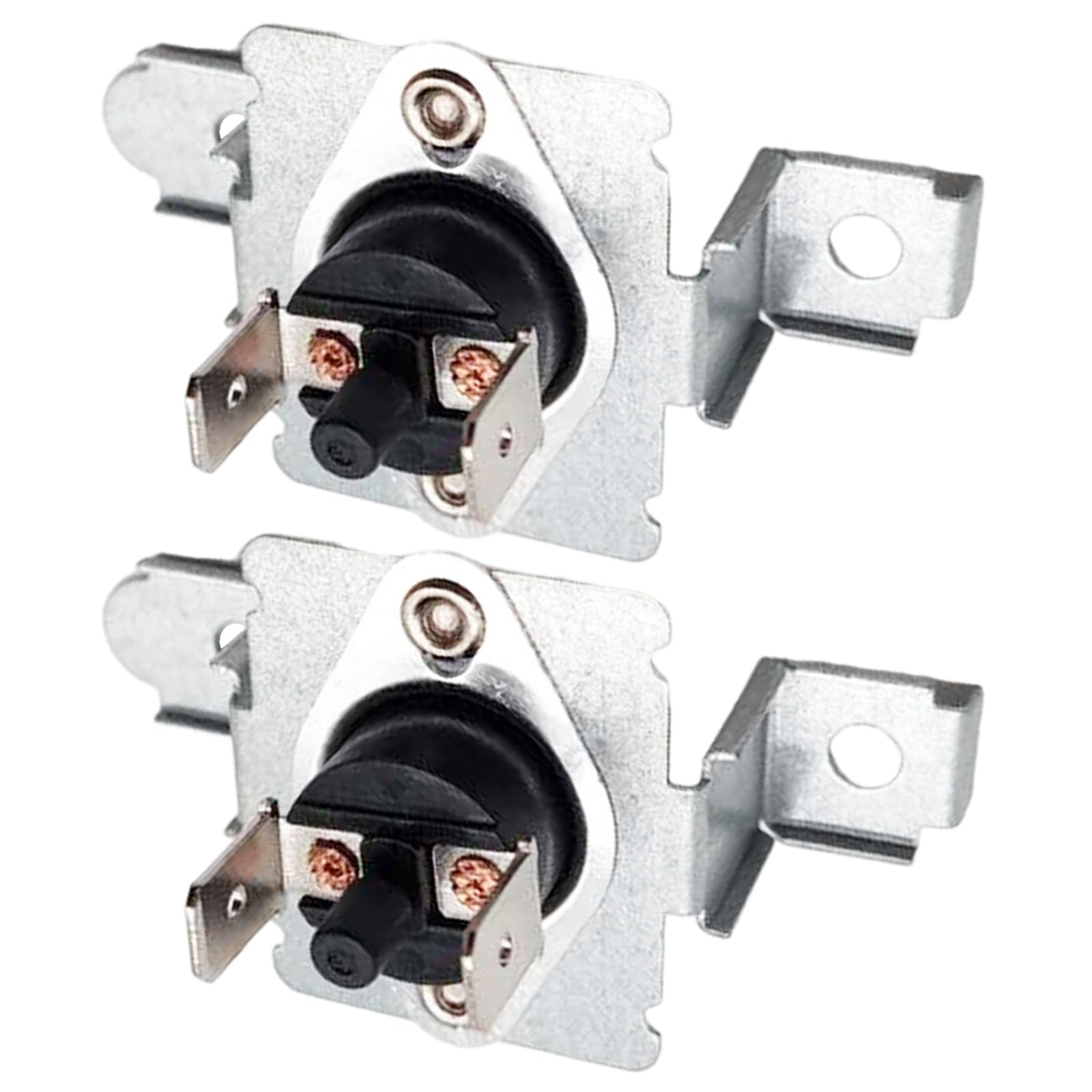 Tsophreniq Installation Dryer Replacement Part Metal Construction Suitable for Multiple Brands Reduction Design Dryer Thermostat