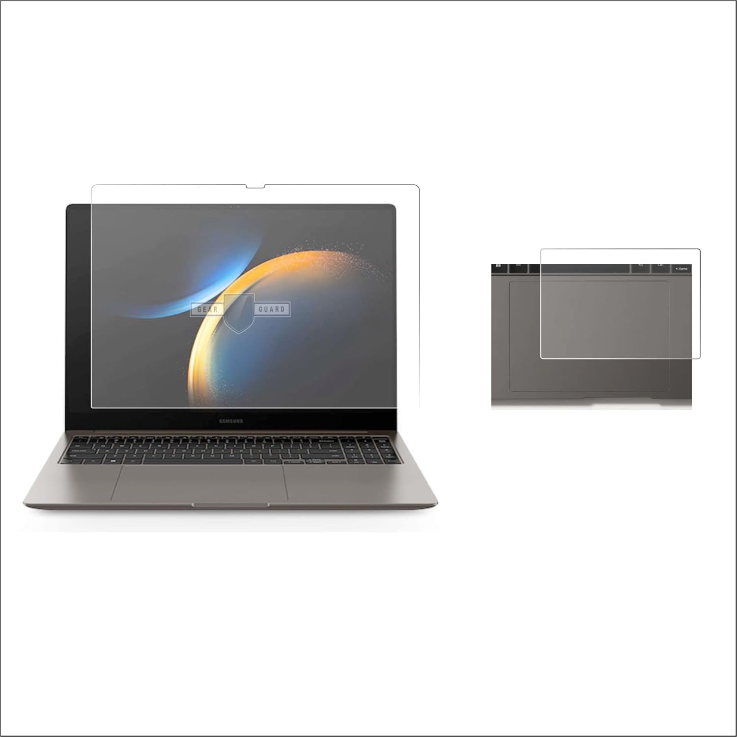 RGY 9H Hardness Screen Guard | Trackpad Guard For Samsung Galaxy Book 3 Pro 360 Touchscreen 16″ (Not a Tempered Glass) – Matte RGY 9H Hardness Screen Guard | Trackpad Guard For Samsung Galaxy Book 3 Pro 360 Touchscreen 16″ (Not a Tempered Glass) – Matte