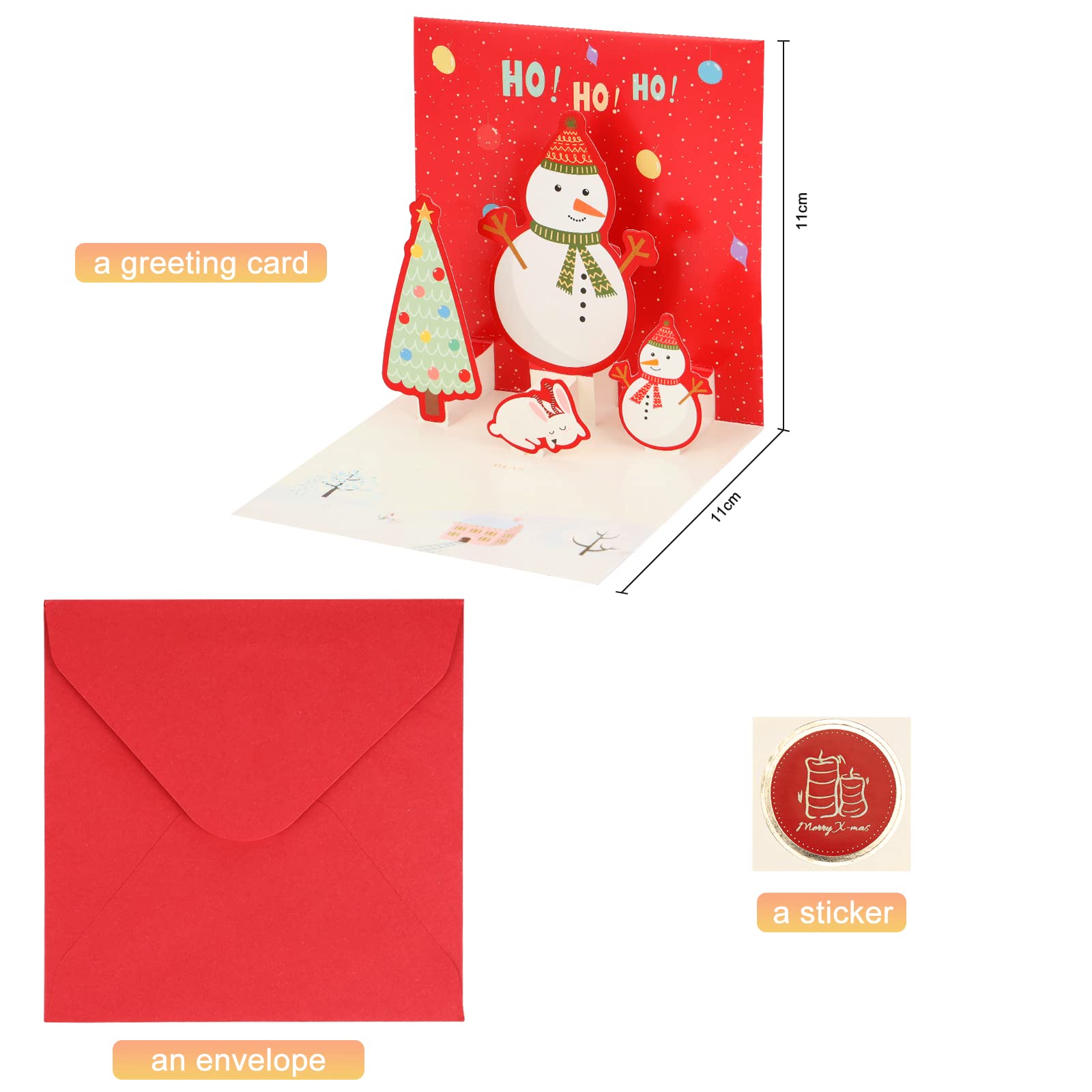LIN Pop Up Biglietti di auguri 3d biglietti di copleanno biglietti di