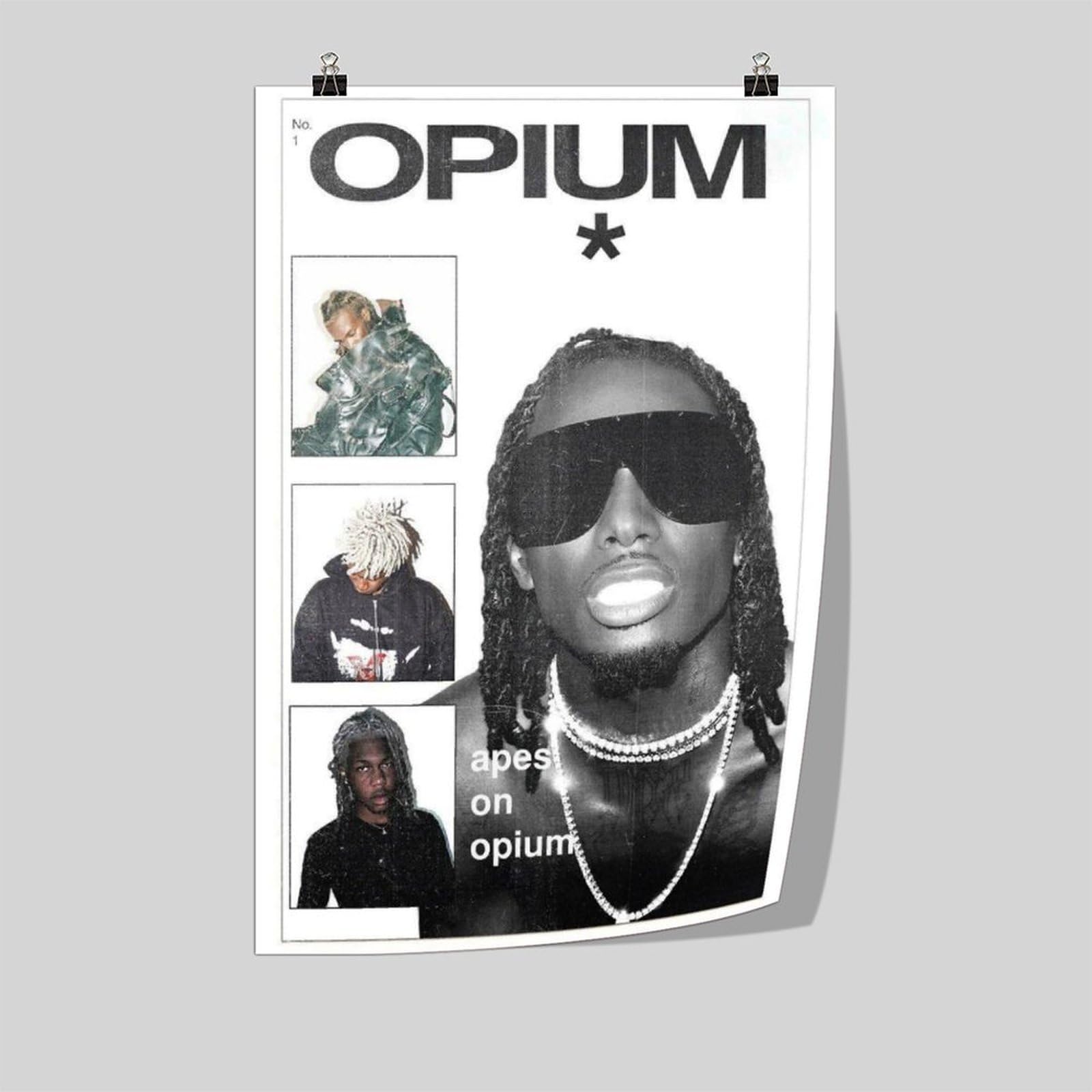 Amazon.com: Opium Poster Ken Carson Destroy Lonely Playboi Posters