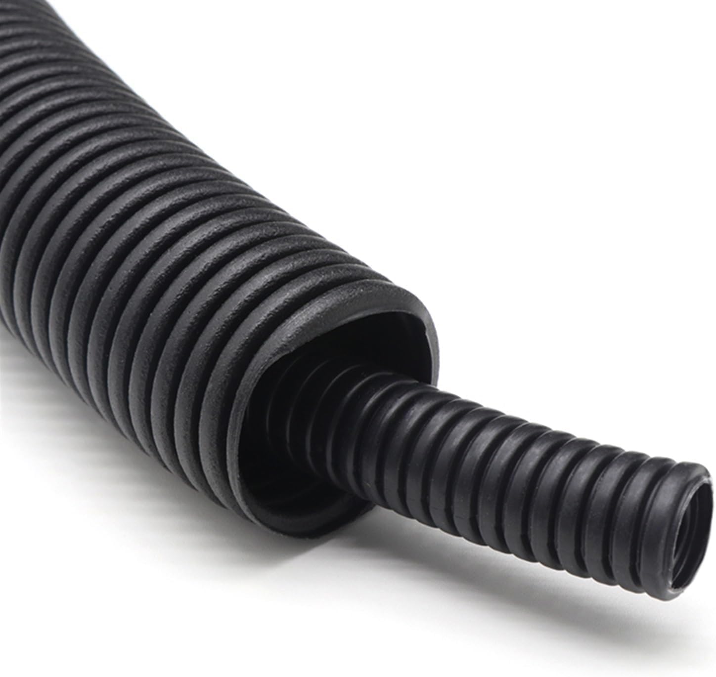 Elastyczna rura falista z PP | Wiele rozmiarów do ochrony przewodów elektrycznych(AD 13mm x ID 10mm 1 meter)
