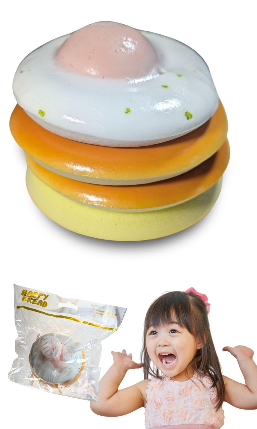 Amazon | Edges42 スクイーズ パン おもちゃ 食品サンプル ストレス