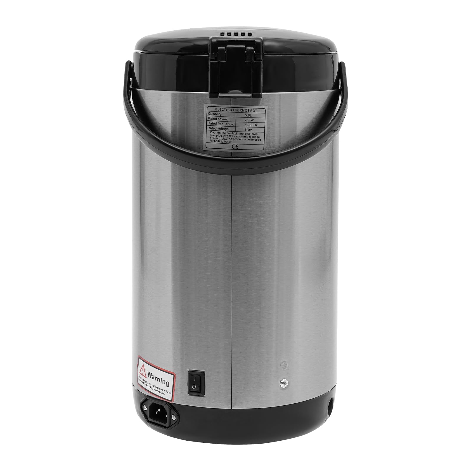 4L(135oz) 304 Stainless Steel Electric Kettle,Electric Tea Coffee Kettle Pot Water Boiler & Warmer Removable Water Tank 3 Water Dispensing Modes for Home Kitchen 110V 750W (Black)