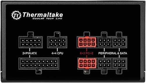 Miniatura 9 de Thermaltake Smart BM3 650W 80Plus Bronze ATX 3.0 y PCIE 5.0 Ready Fuente de alimentación semimodular condensador japonés de 221.0 F221  F 5 años de