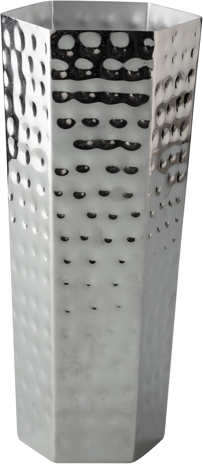 Decorative Hand Hammered Artisan Vase |Design Flower Vase | Living Room Décor | Modern Home | Table Centerpiece | Stylish Gift Box | Copper