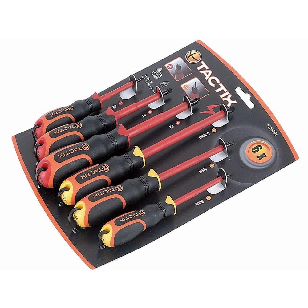 205601 6 Piece Insulated Screwdriver Set Amazon.in Industrial & Scientific