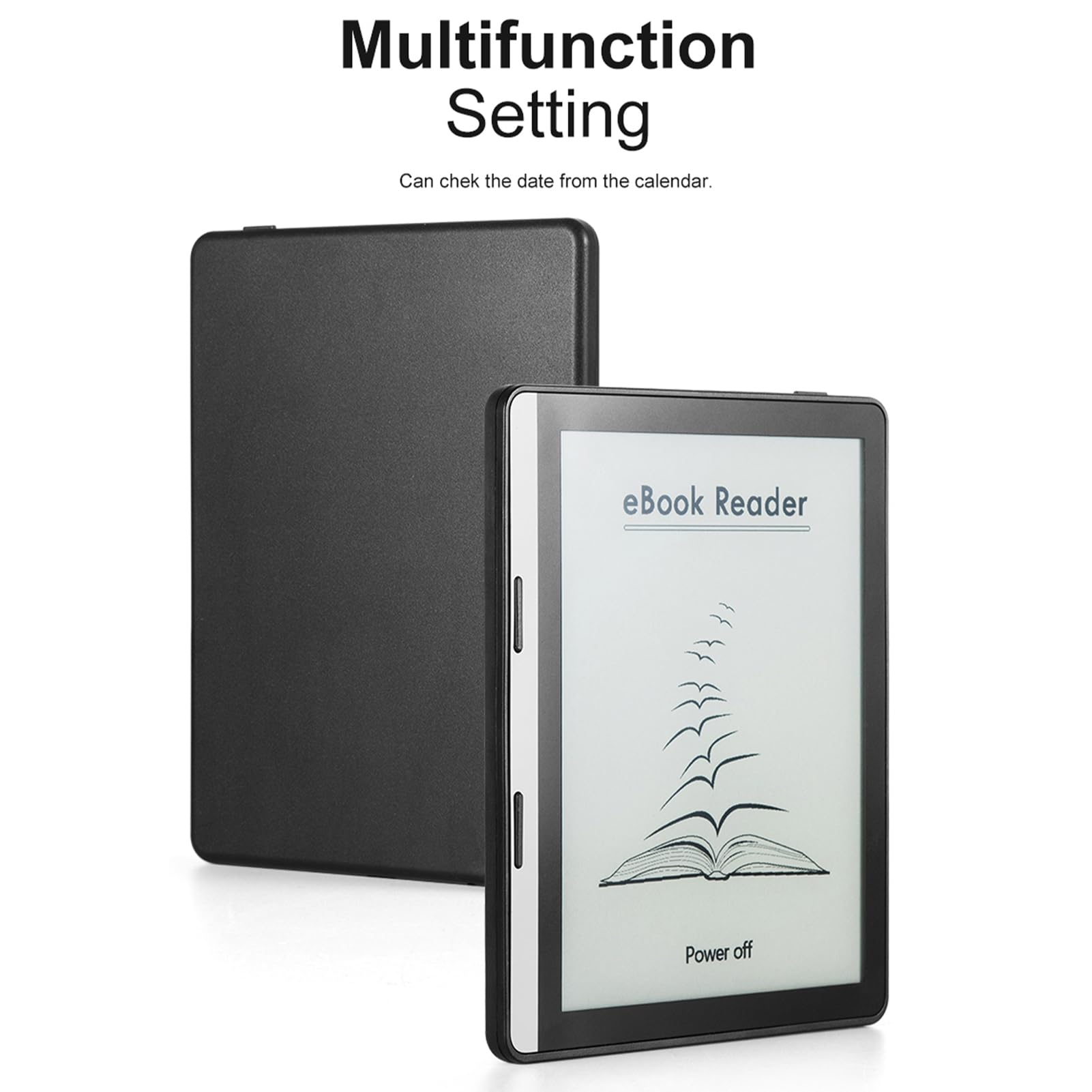 XUMIUZIY Tablet EReader da 5,76 Pollici, Schermo Ultra Trasparente Antiriflesso, Corpo Sottile, Batteria a Lunga Durata, Supporta EPUB PDF MOBI Oltre 15 Formati, con Trasferimento USB WiFi (1G+16G)