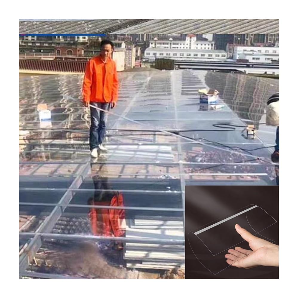 Panneaux en polycarbonate faciles à couper pour toits de hangar