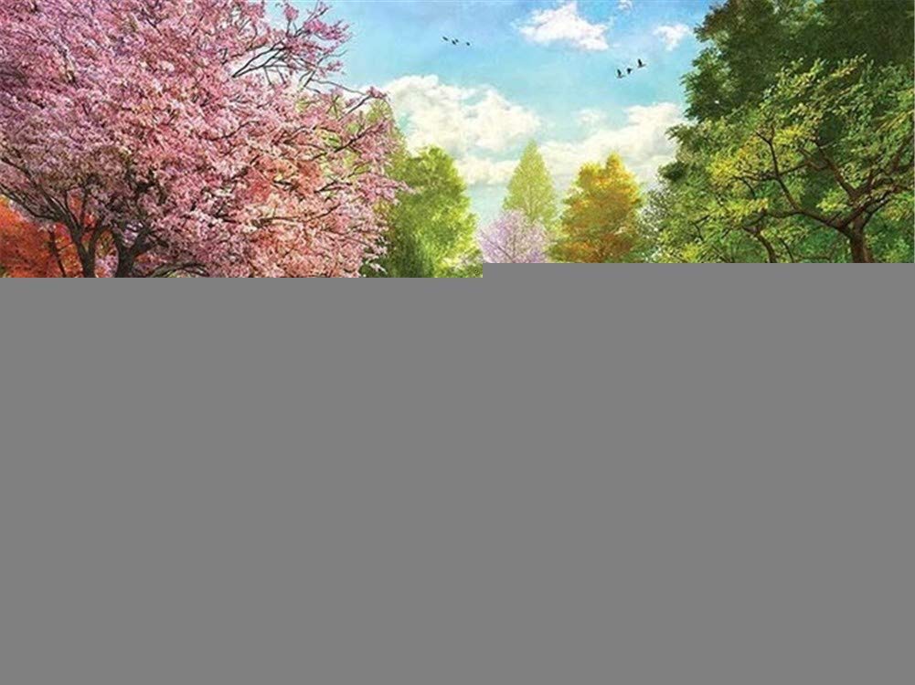 Kit Diamant Peinture Toile Sans Pli - Broderie Point De Croix Strass Paysage Anti-Anxiété Éclatant