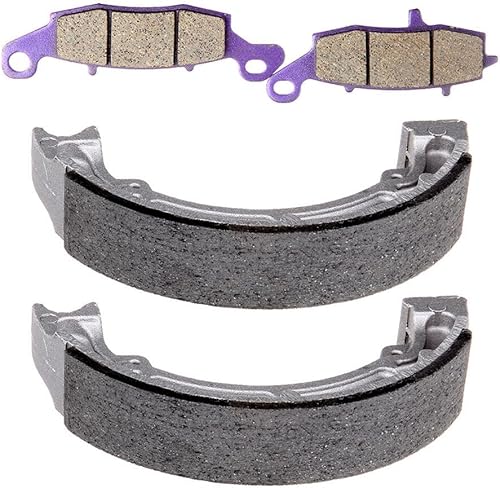 Miniatura 5 de SCITOO Pastillas de freno 706 FA231 para pastillas de freno delanteras y traseras de fibra de carbono Kawasaki W650 2000 2001 2002