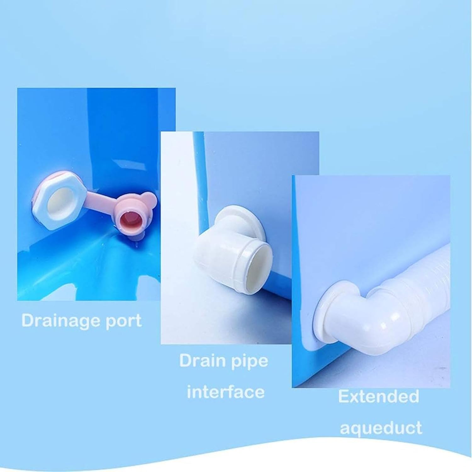 Bañera Plegable Grande. Bañera Adulto Portatil O Bañera Plegable Bebé, Niños, Gemelos Y Adultos Pequeños, Color Azul. Bañera Portatil Para Exterior O Hielo O Ducha.