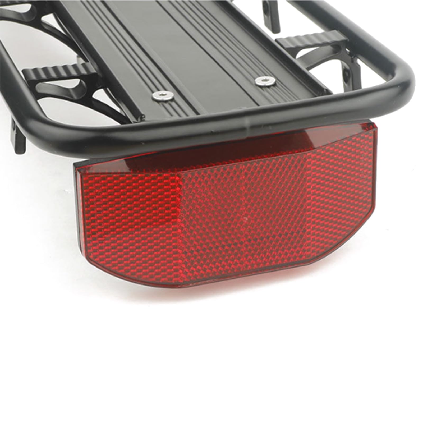 Portapacchi Fanali Posteriori Luce di Avvertimento Bike Sedili Posteriori Rack Riflettente Ciclismo Attrezzatura Avventura