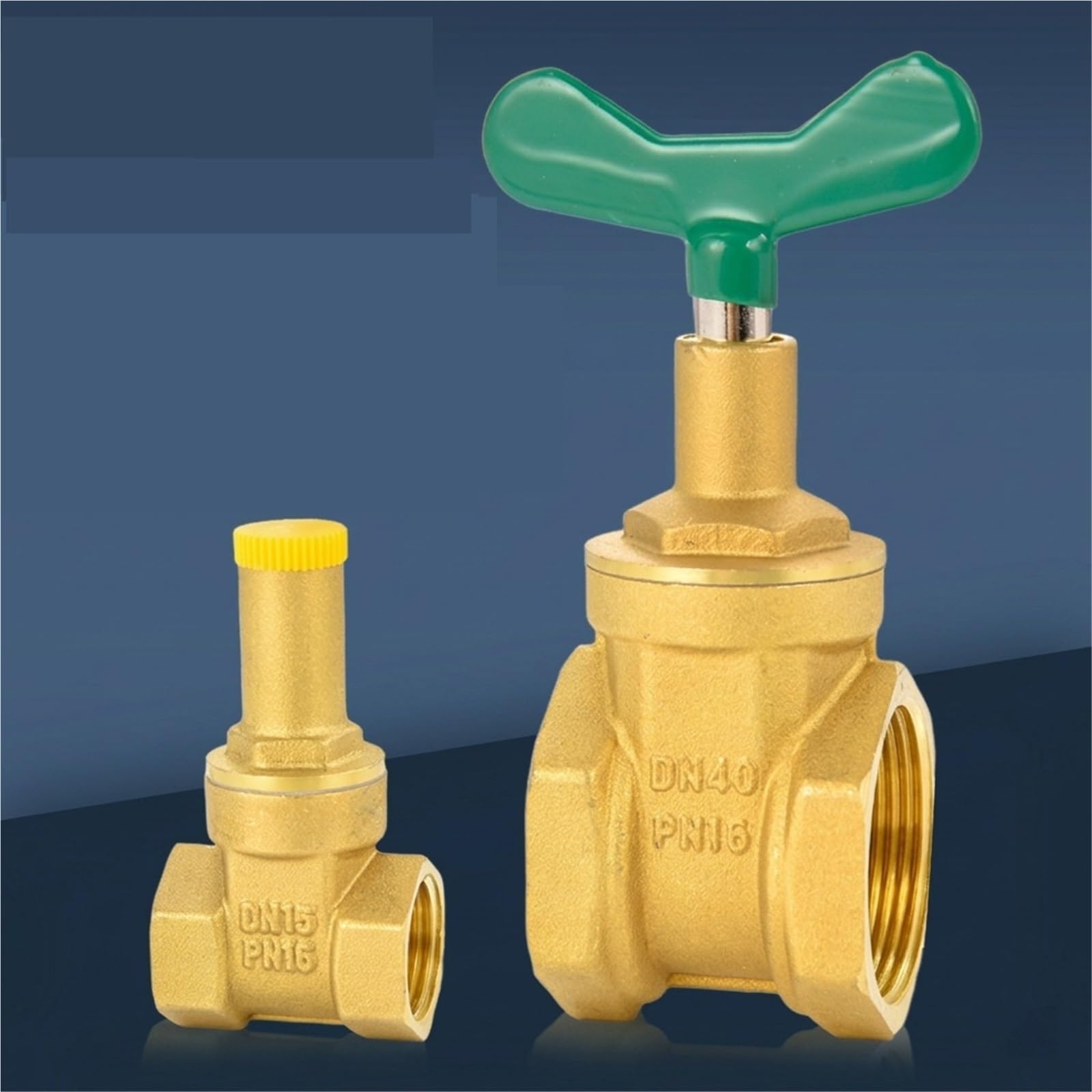 Válvula De Compuerta De Latón De 1 Pulgada Con Cerradura for Medidor De Agua, Pretriángulo, Material De Cobre, Accesorio De Plomería