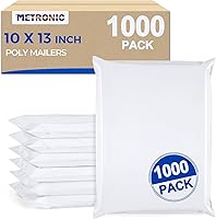 Vista 13 de Metronic Sobres grandes de polietileno de 19 x 24 pulgadas, 100 unidades, bolsas de envío fuertes y adherentes para ropa, bolsas impermeables