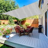 【Nota Sobre el Tamaño】 Dado que la forma de la vela de sombra no es un rectángulo estándar, el tamaño del producto (por ejemplo, 3x4m/2x3m) se refiere a la longitud lateral de la vela de sombra en lugar del tamaño del área de práctica. Paquete incluye: 1 * vela de sombra, 4 * clips, 4 * cuerdas (cada una de 1,35 m) y 1 * bolsa de almacenamiento. ***Hay algunos pedazos de hilo al coser, que es un fenómeno normal debido a la costura manual.