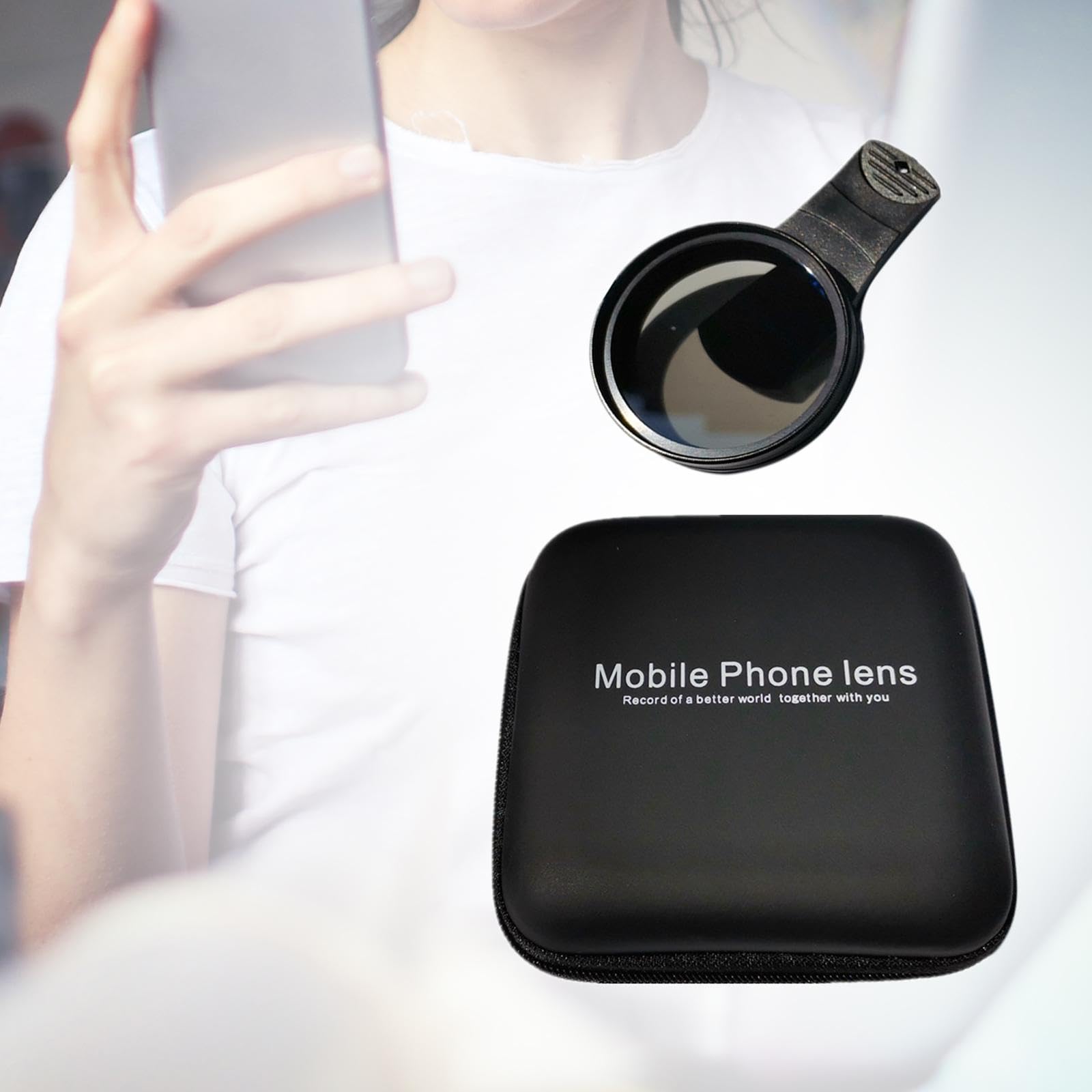 5 zestaw 52 mm CPL obiektyw aparatu telefonu przenośne akcesoria klips na telefon komórkowy filtr CPL