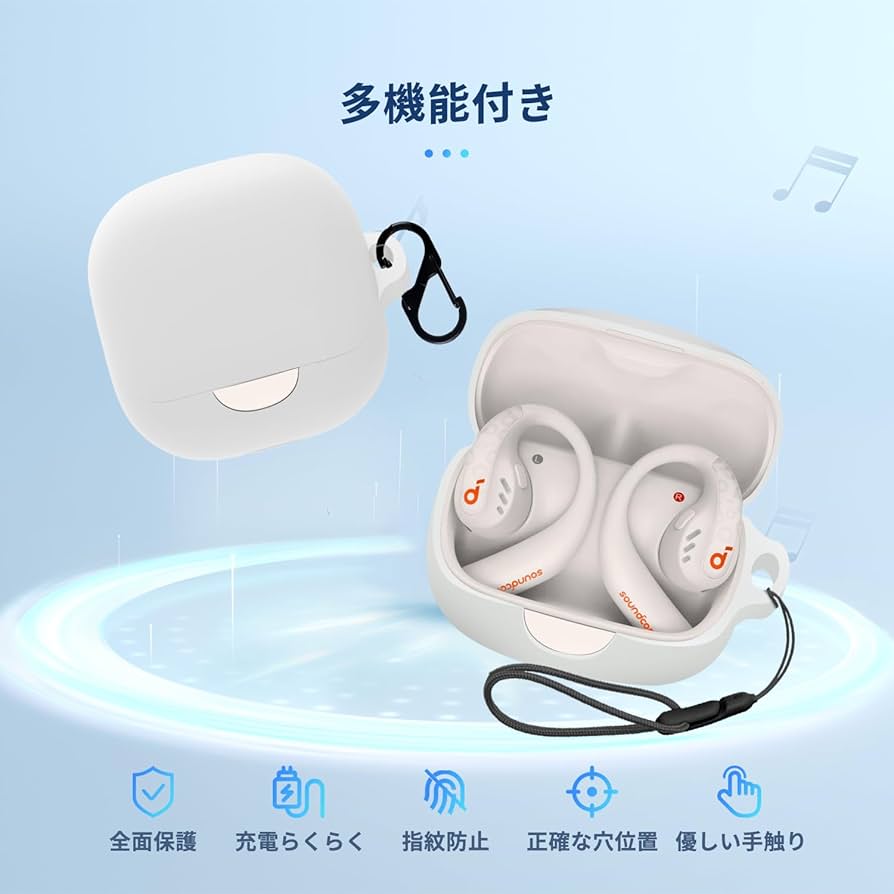 Amazon.co.jp: Anker Soundcore AeroFit Pro 用 ケース カバー