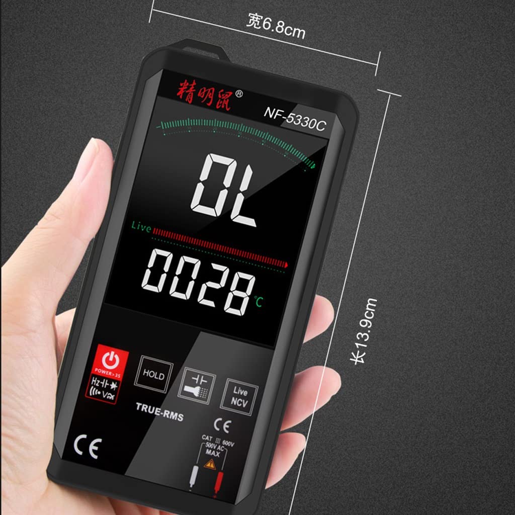 XMING Multifunzione digitale ad alta precisione digitale multimetro corrente alternata E DC Misuratore universale elettricista di riparazione digitale portatile automatico
